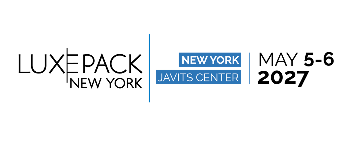Luxe Pack New York 2027 logo — Javits Center, May 5-6